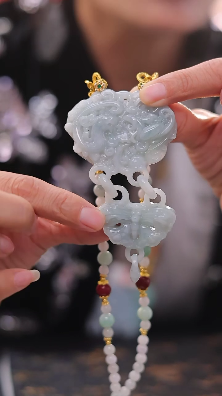 【闪购商品】翡翠颈饰未镶嵌24小时内发货质保A货