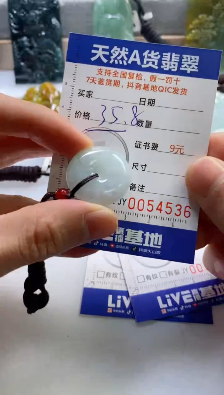 【闪购商品】翡翠挂件未镶嵌