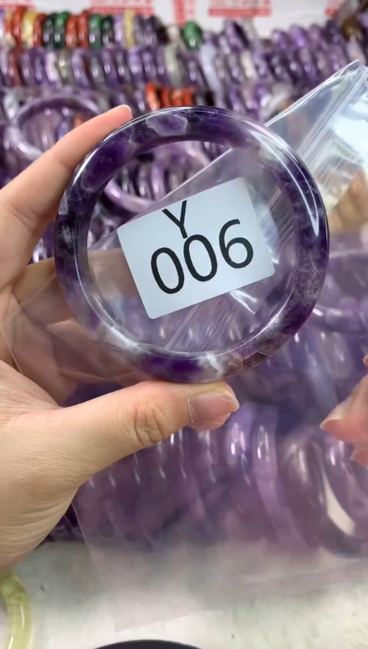 【闪购商品】水晶水晶手镯Y未镶嵌006-60