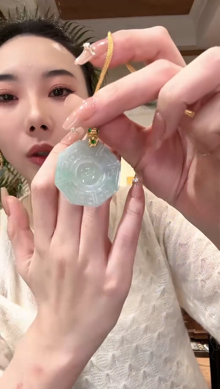 【闪购商品】翡翠颈饰未镶嵌国风