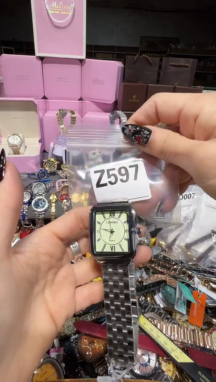 石英机芯不锈钢不锈钢直播定闪专用