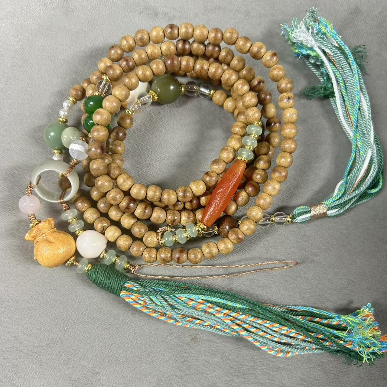 一线黄油沉斜跨手机链