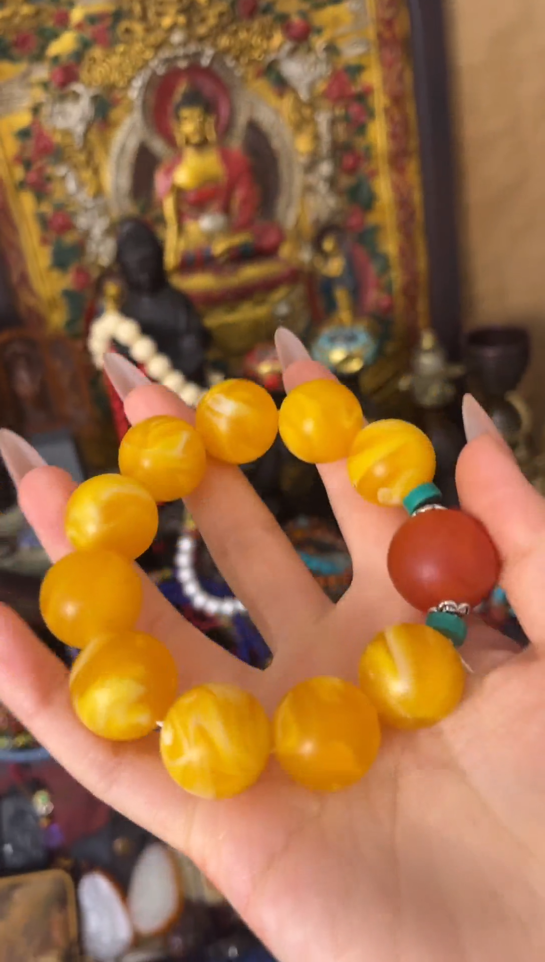 【闪购商品】蜜蜡手链未镶嵌——————————————