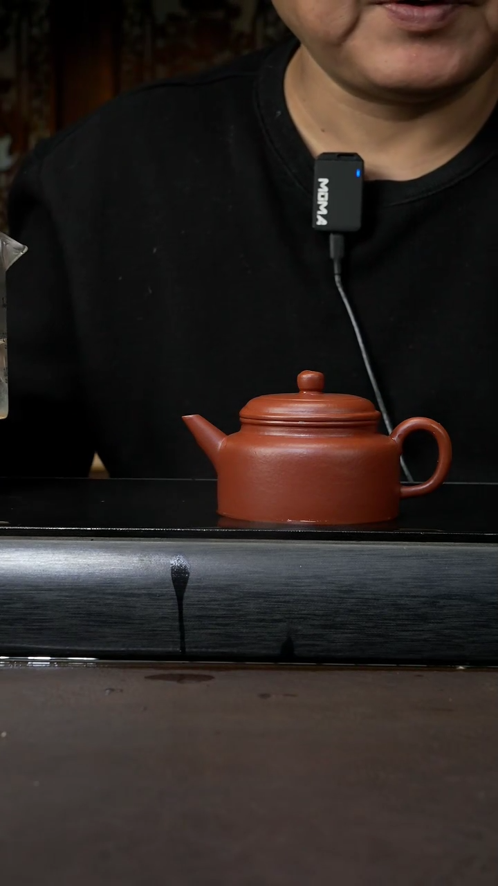 【闪购商品】紫砂茶壶赵庄朱泥 德钟 130cc 014