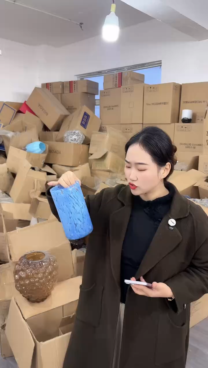 【闪购商品】无铅玻璃玖月花器C-品6