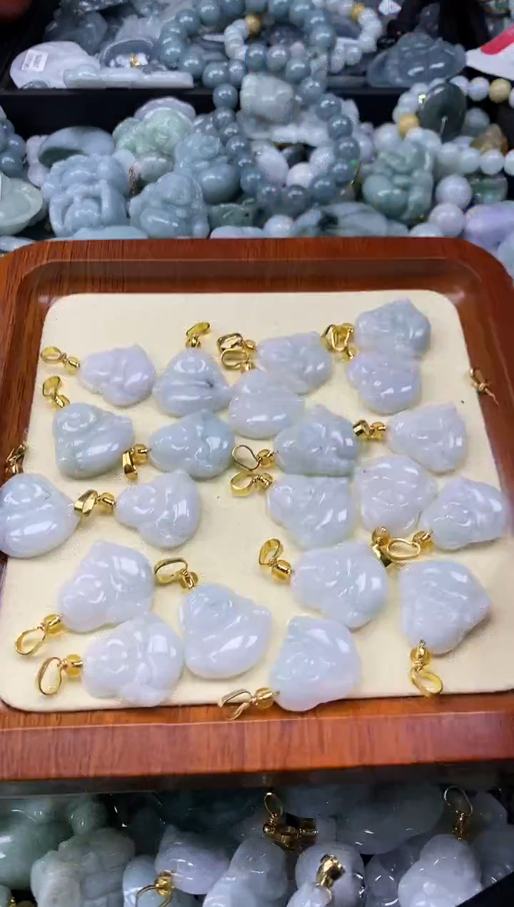 【闪购商品】翡翠颈饰未镶嵌缅甸A货翡翠09.9