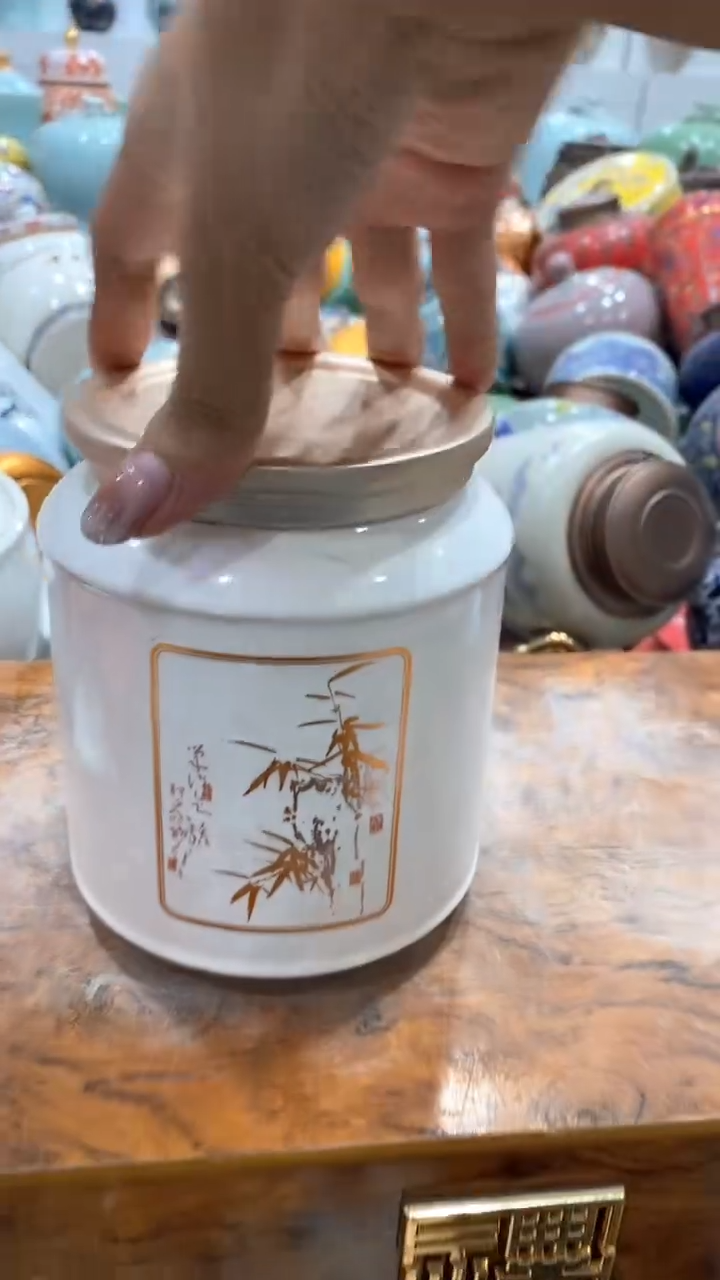摆件茶叶罐密封罐储存罐