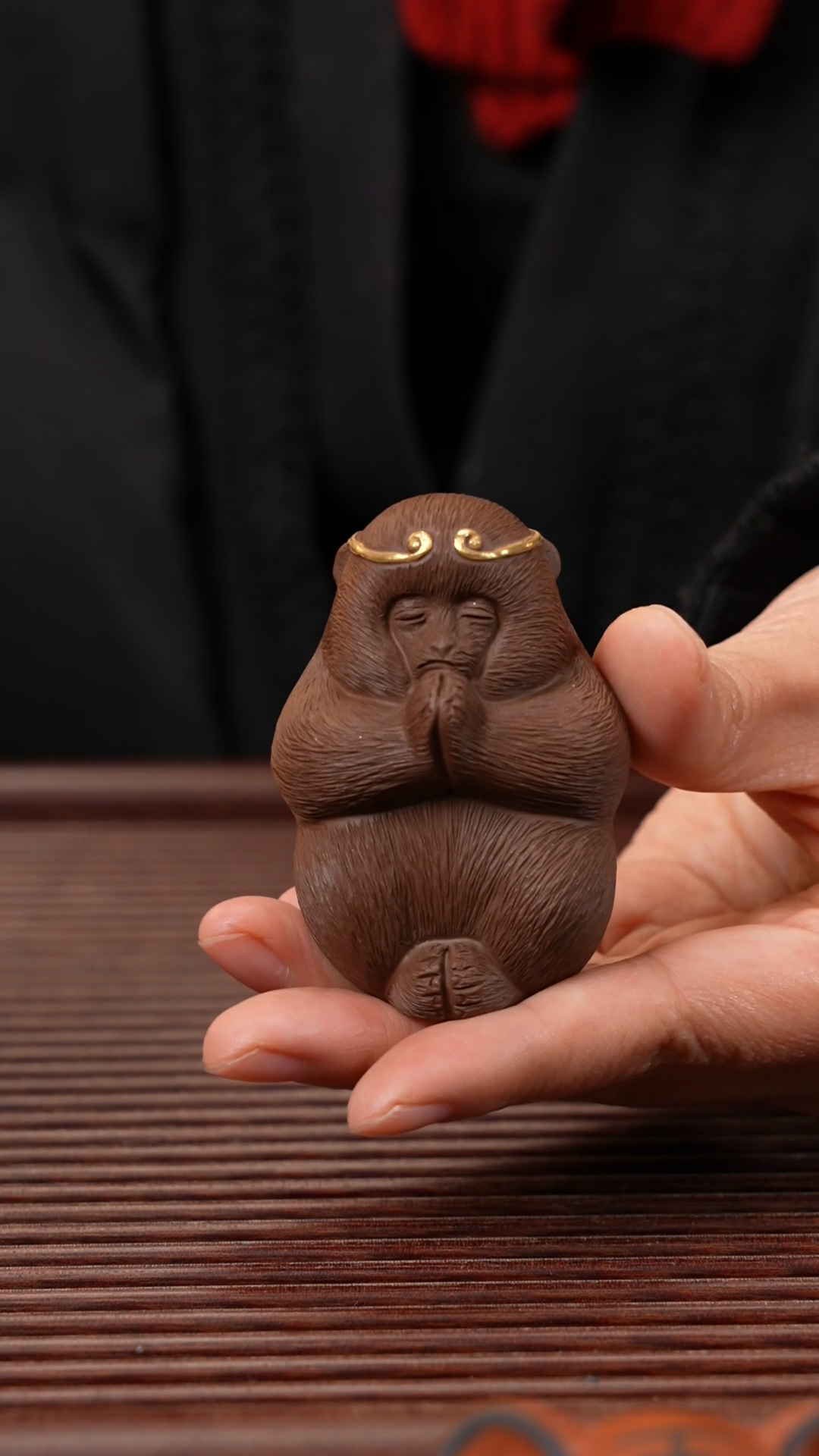 【闪购商品】紫砂茶宠紫泥小悟空