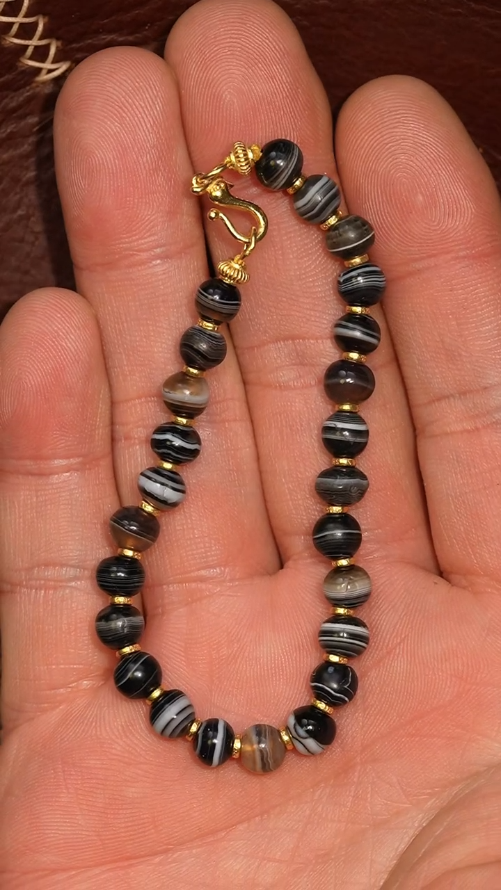 未镶嵌套链玛瑙/玉髓冲赛康胡子哥，DIY一173