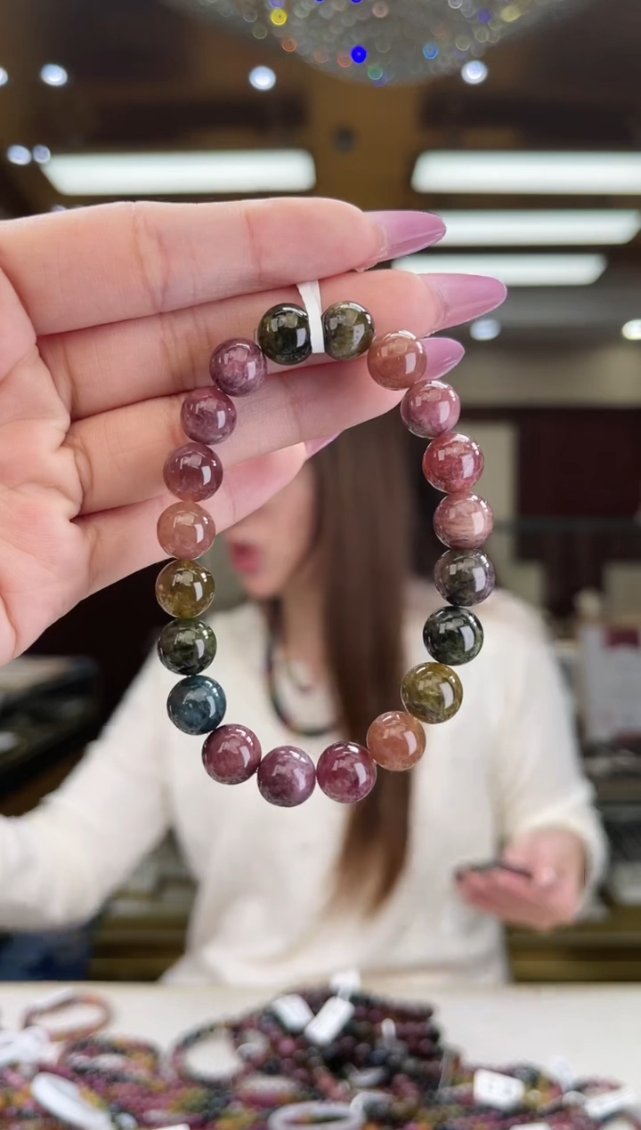 【闪购商品】碧玺/未镶嵌9mm+碧玺单圈19多样性发货