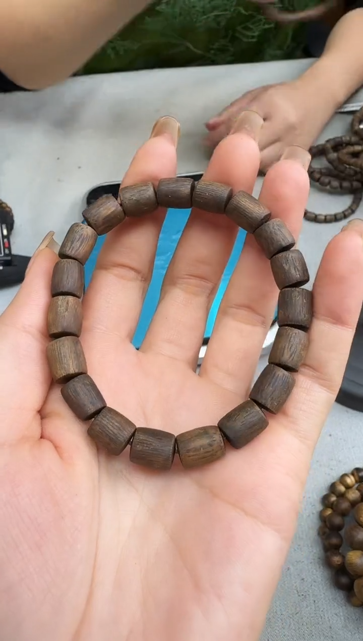 沉香手串0813沉水随型单圈多样性发一
