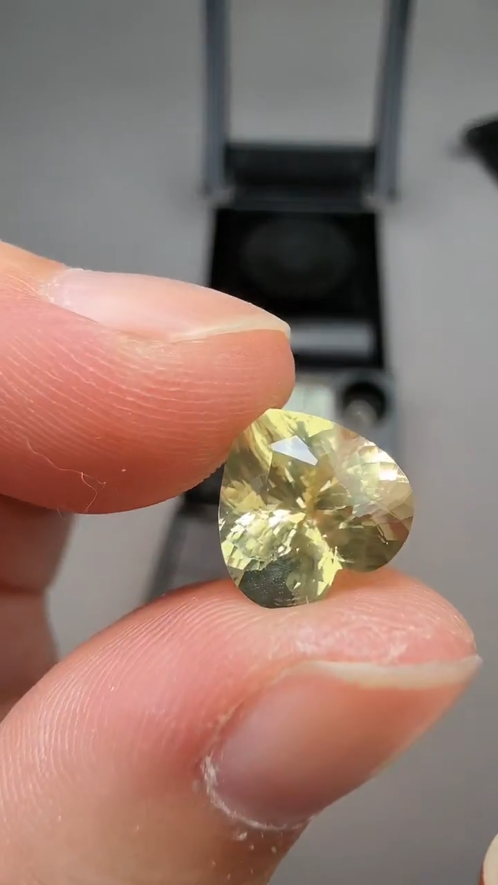 【闪购商品】水晶柠檬晶未镶嵌3.6ct-A452-1p