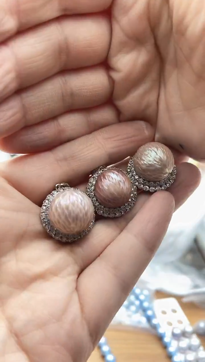 合金原创设计淡水珍珠3