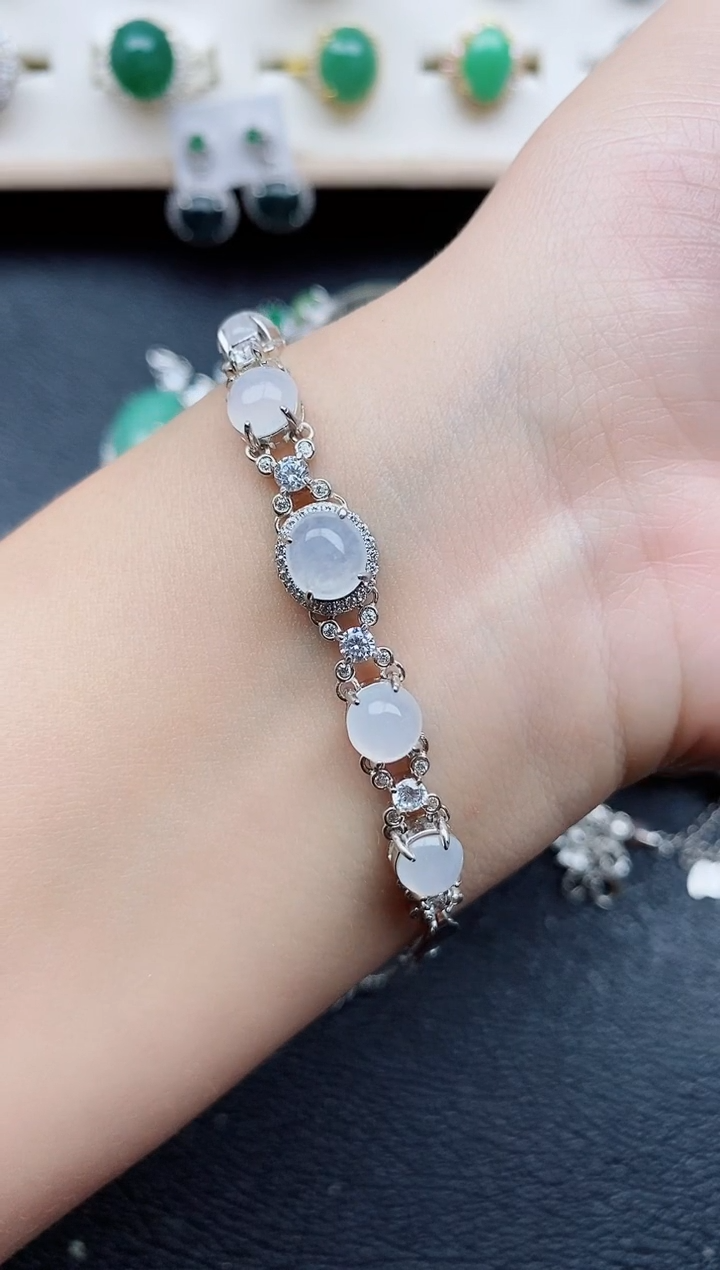 【闪购商品】翡翠戒指银S925镶嵌11111