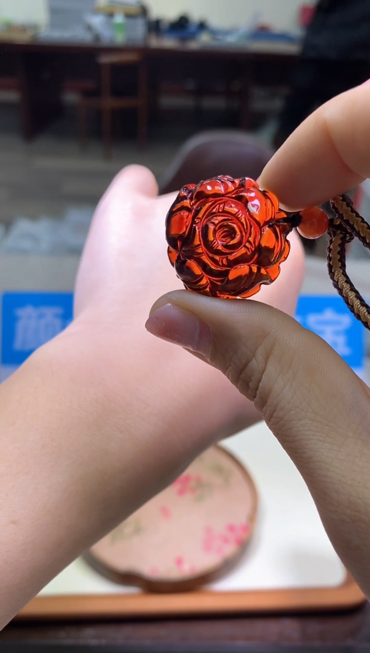 【闪购商品】血珀颈饰未镶嵌多样性发一件757