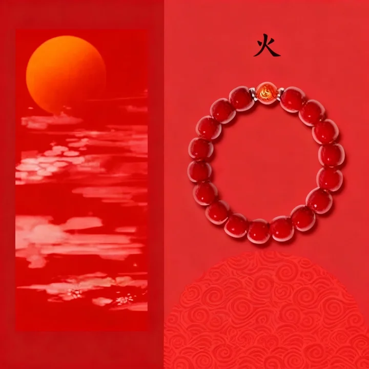 01 红色菩提聚米手串师傅手制【已处理】送师傅一对一指导