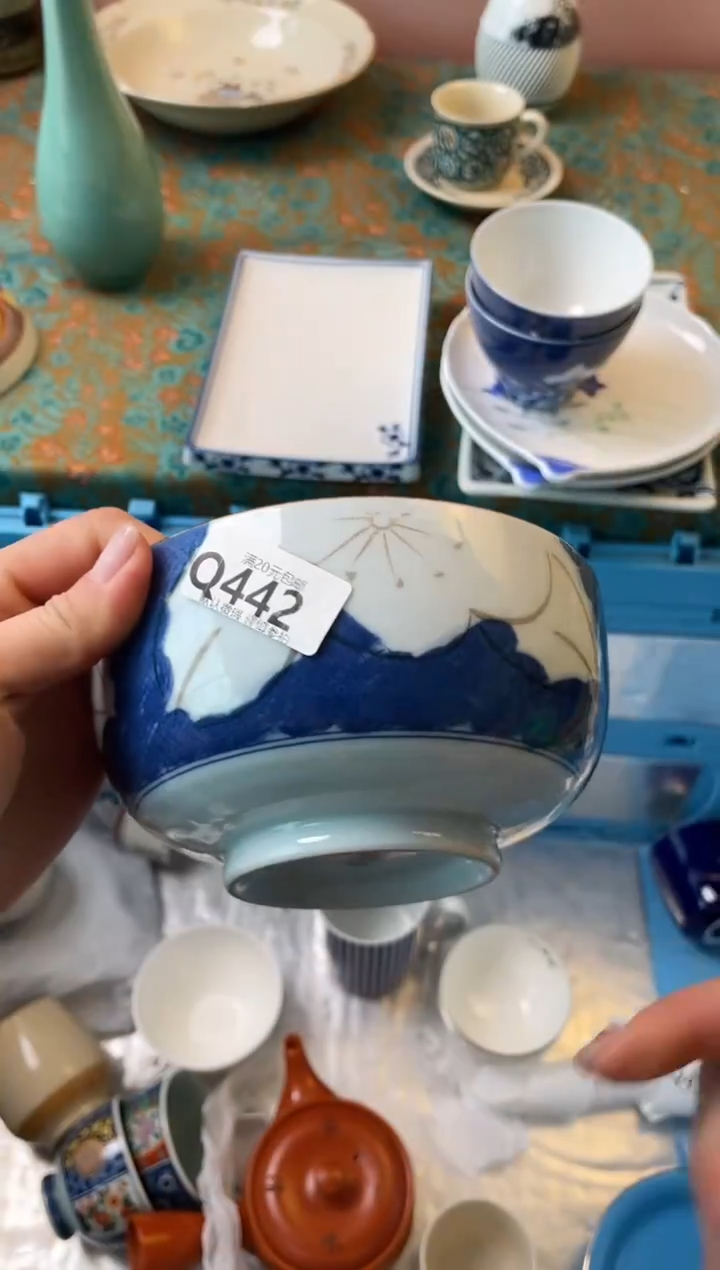 瓷片啃*瓷器瓷器Q442