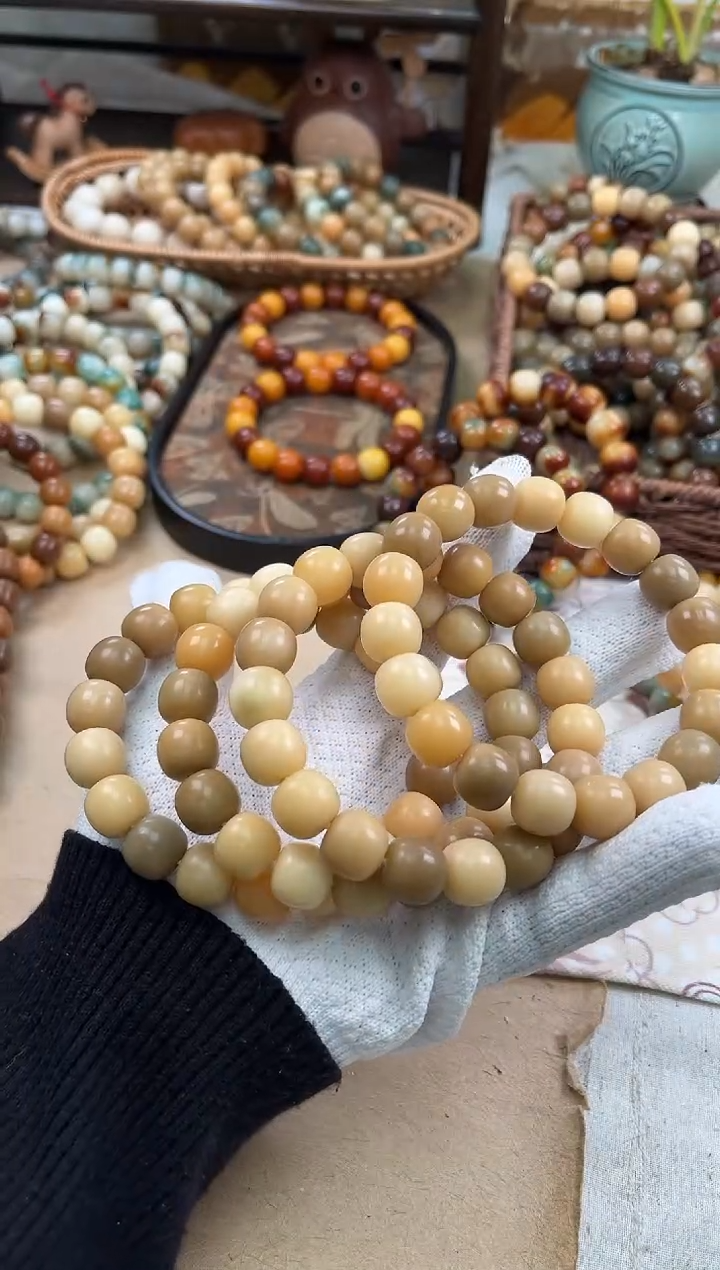 手串菩提根/象牙果a872 卡14 干磨海子