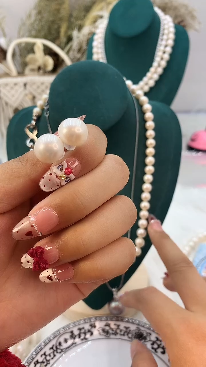 【闪购商品】淡水珍珠耳钉合金22