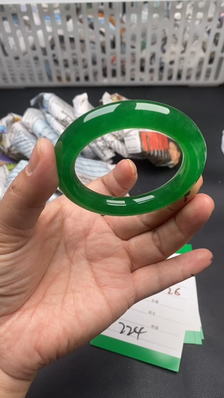 翠生源手镯吊坠手链224