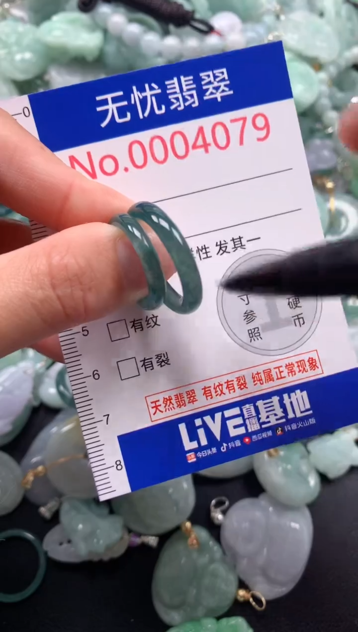 颈饰未镶嵌翡翠4078