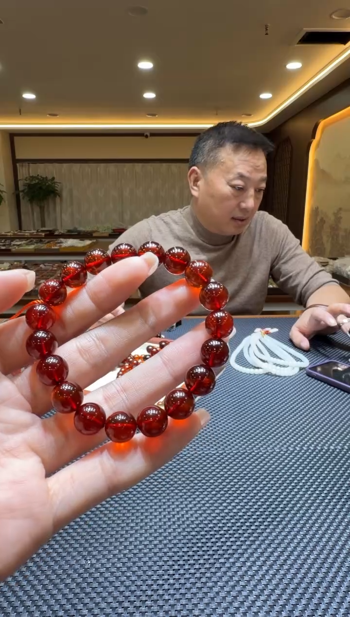 琥珀颈饰未镶嵌手串（多样性发一）9-10