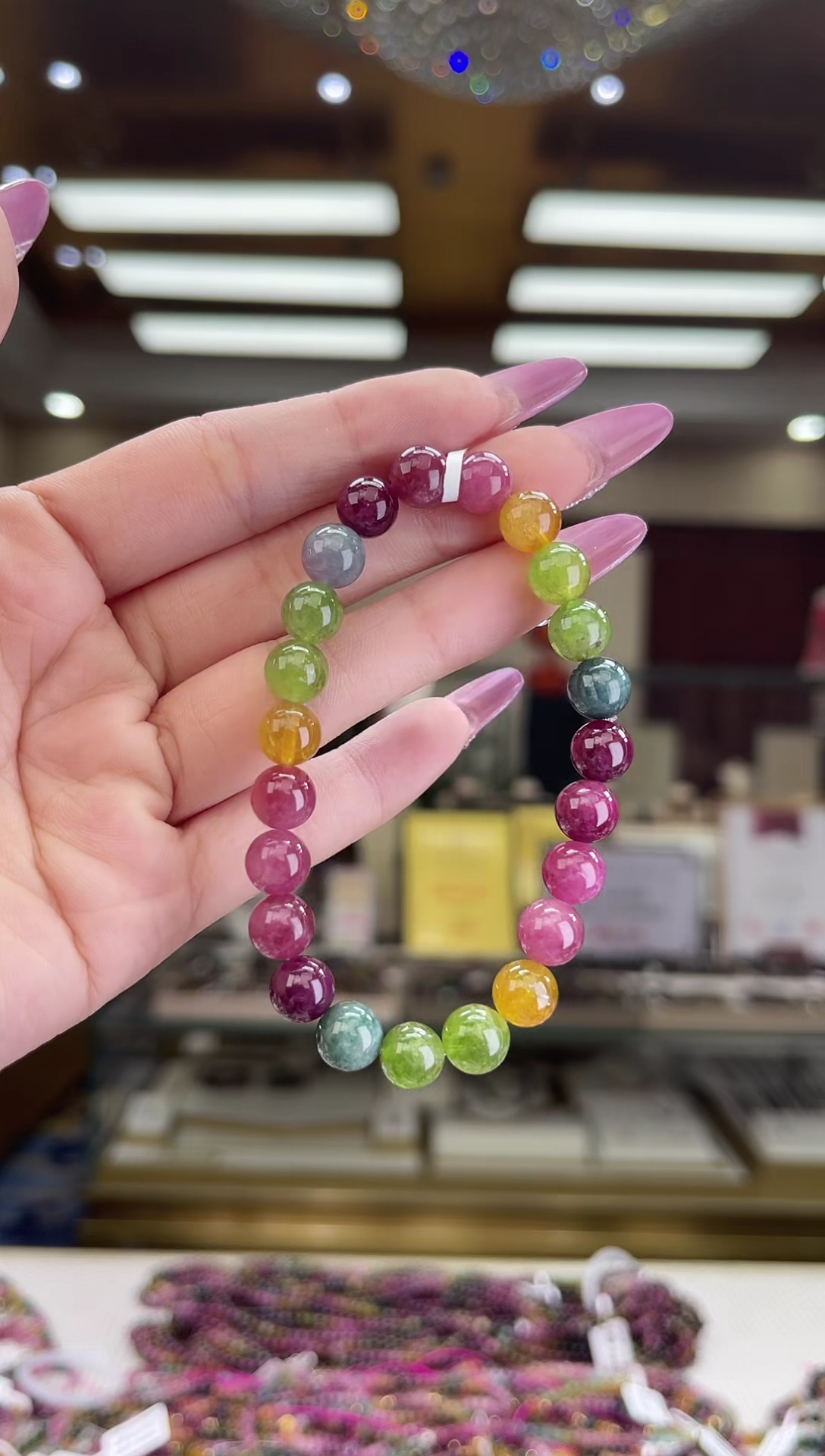 【闪购商品】碧玺/未镶嵌8mm+碧玺单圈20多样性发