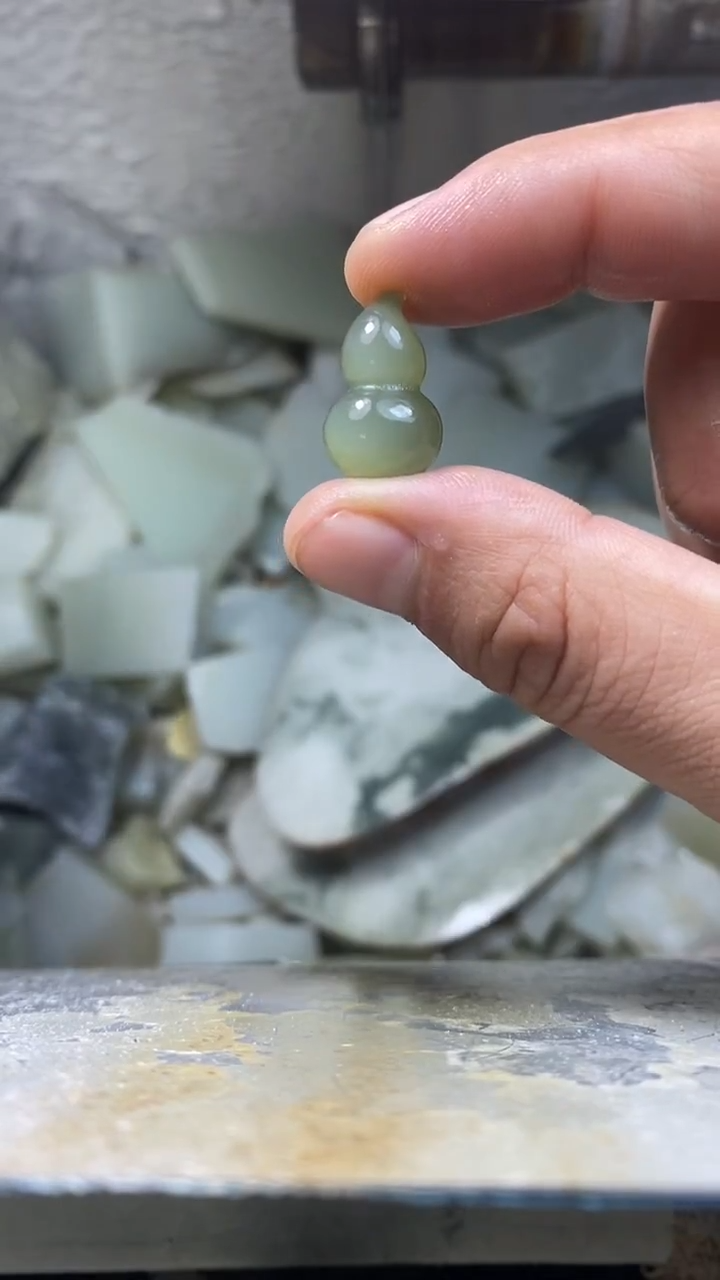 颈饰未镶嵌和田玉葫芦