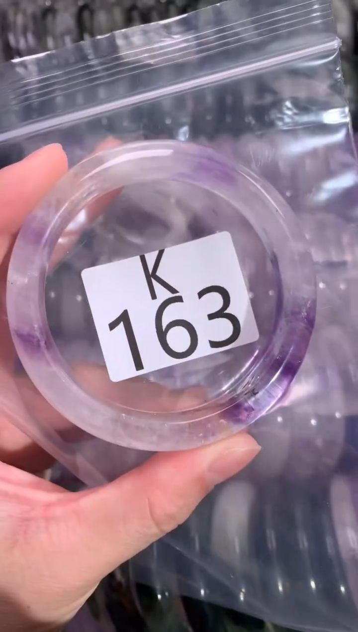 【闪购商品】水晶水晶手镯未镶嵌163-59