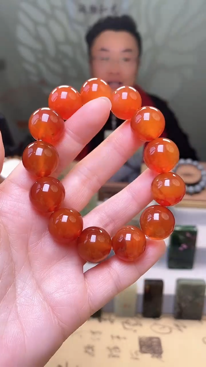 【闪购商品】玛瑙/玉髓手串未镶嵌114