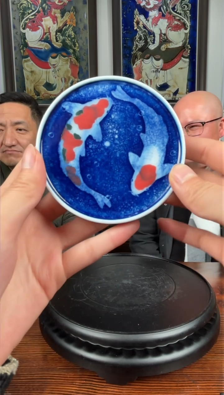 【闪购商品】摆件B10【人间瓷画】《刘金明》