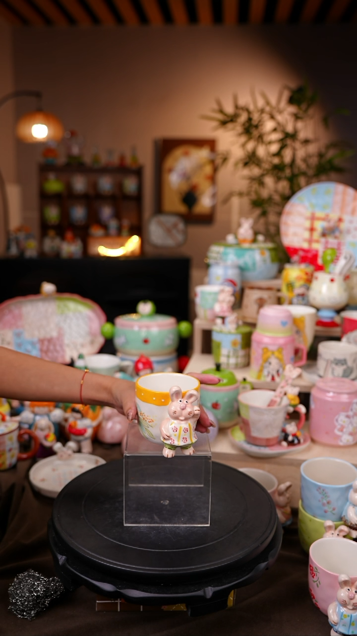 瓷初屿手绘陶瓷餐具