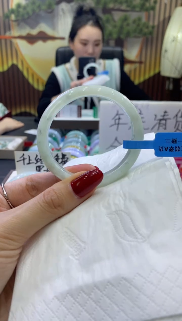 未镶嵌手镯翡翠0006406