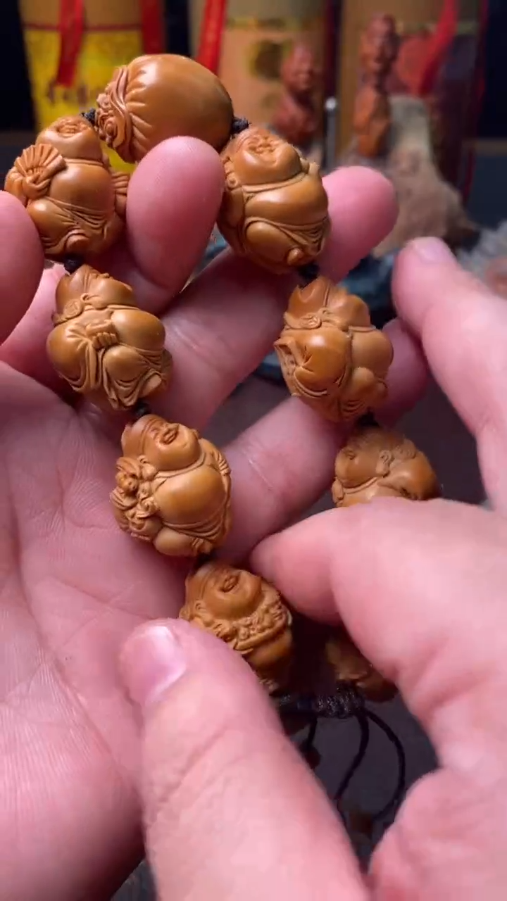 【闪购商品】橄榄核手串/手链34-海派财神手串一条