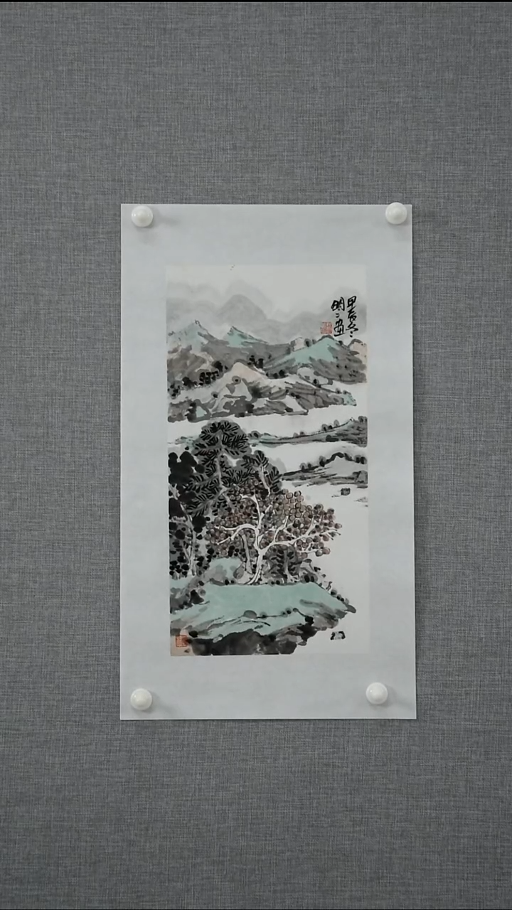 【闪购商品】绘画赵明明-山水-0.5平尺-23