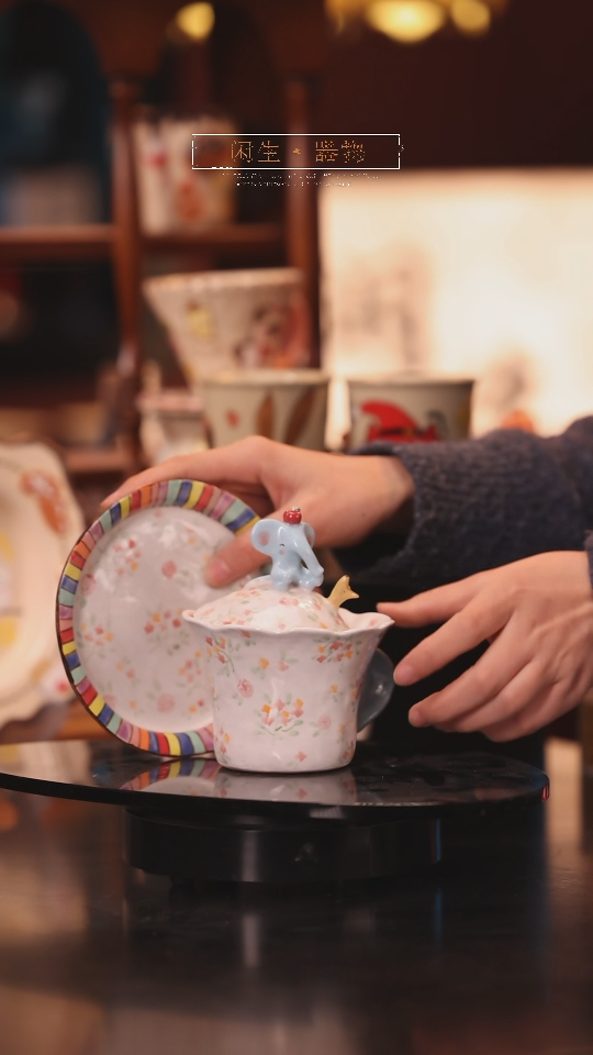 【闪购商品】景德镇可爱设计师款陶瓷