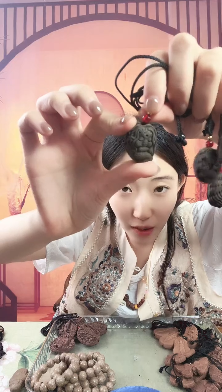 核桃手串/手链玉兰的小美人鱼