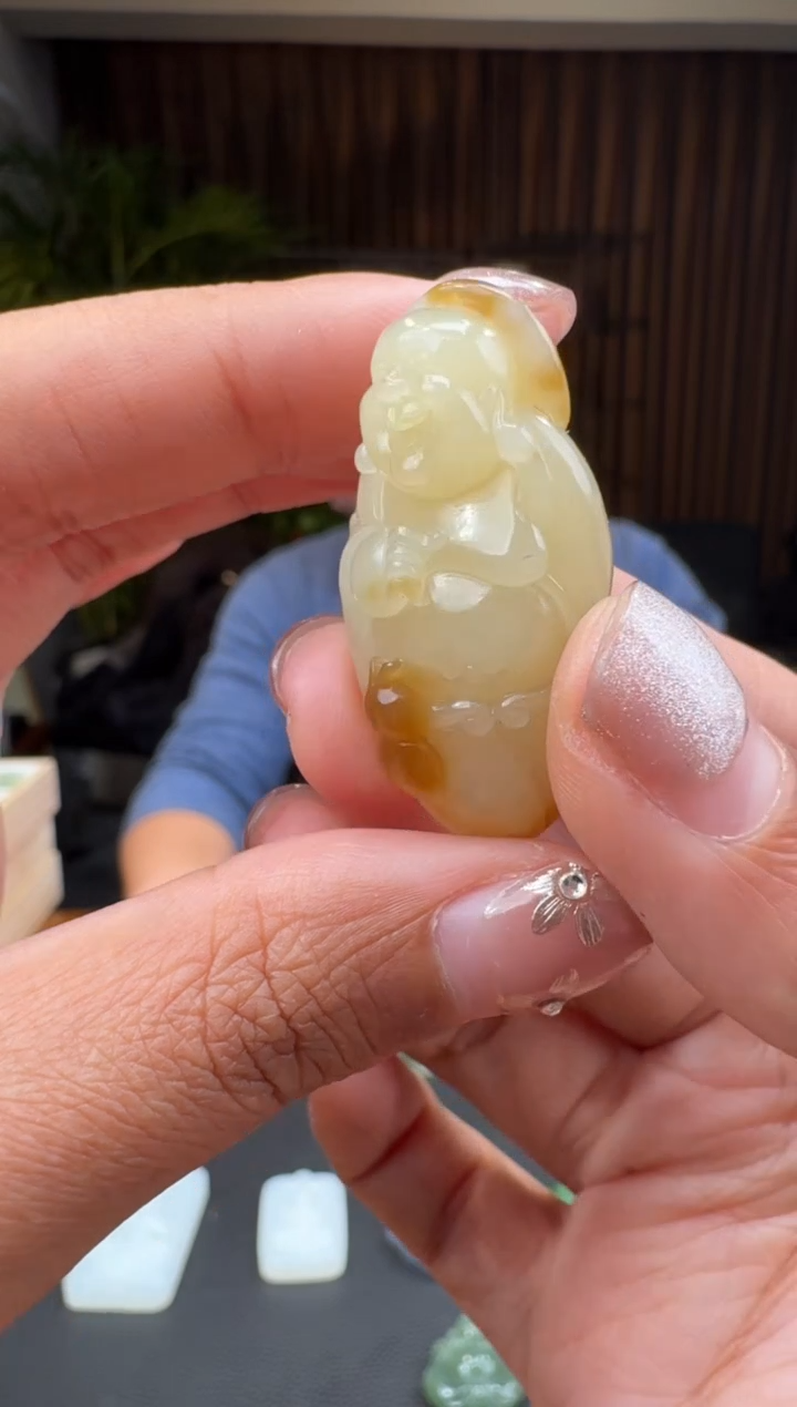 【闪购商品】和田玉53未镶嵌2.9海珠多样性发货