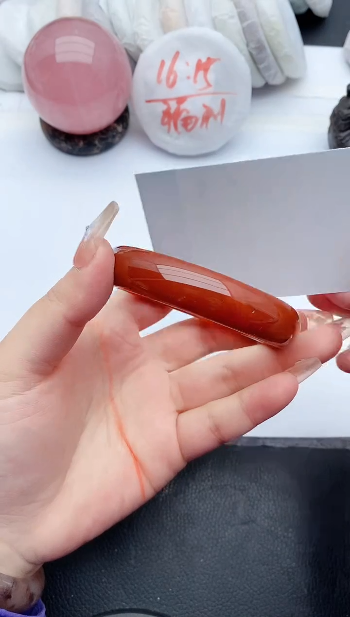 【闪购商品】石英质玉手镯未镶嵌F402+60/61