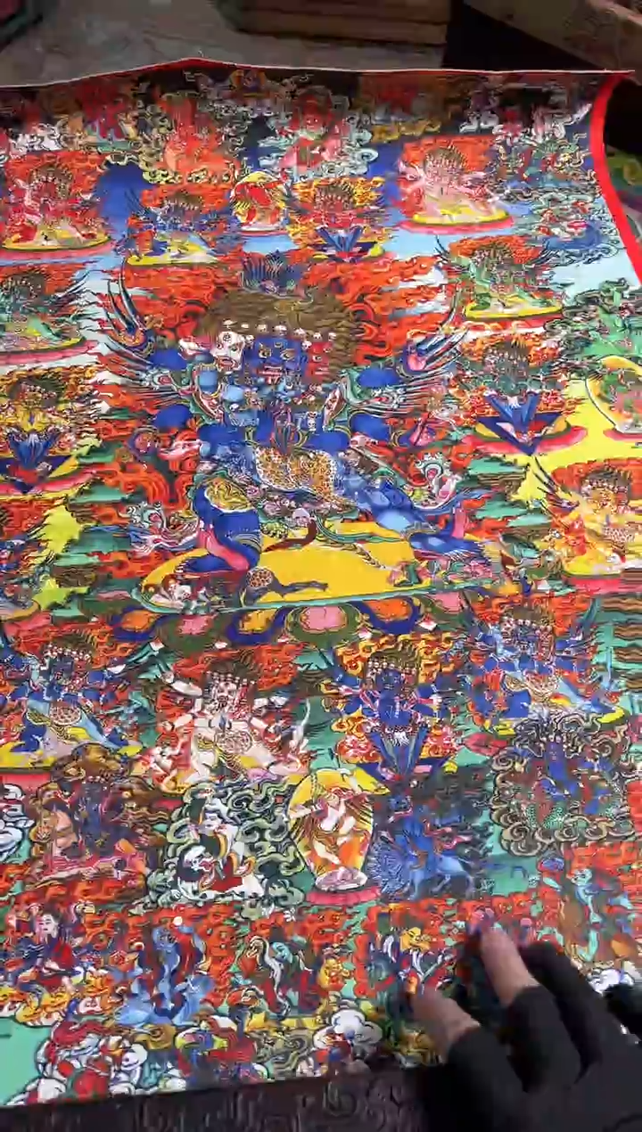 卷轴画 路路的唐卡tk160