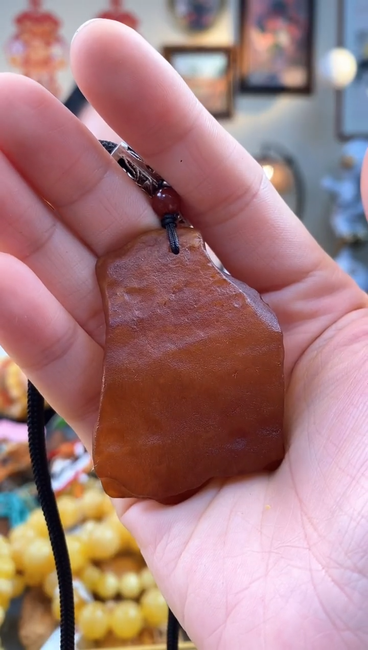 【闪购商品】琥珀颈饰未镶嵌吊坠
