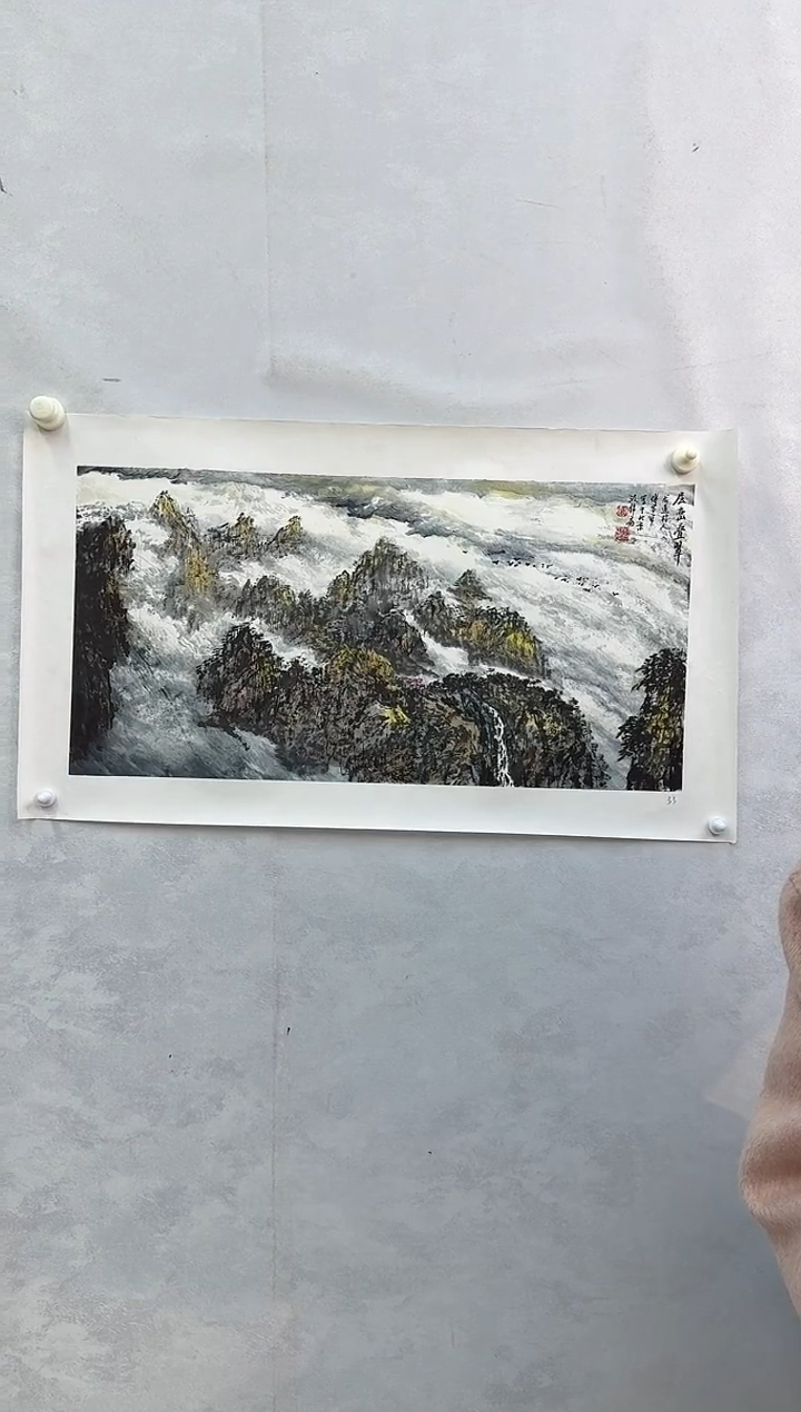 国画炳山艺术--傅家宝老师作品 
