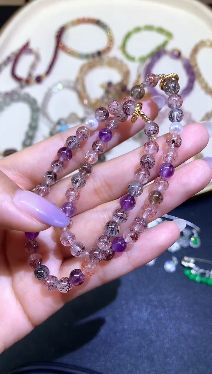 水晶手串未镶嵌手串多样性发其一A39|798