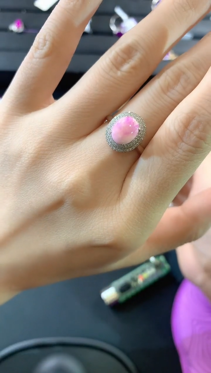 【闪购商品】苏纪石（舒俱来）.18K金镶嵌舒俱来戒指