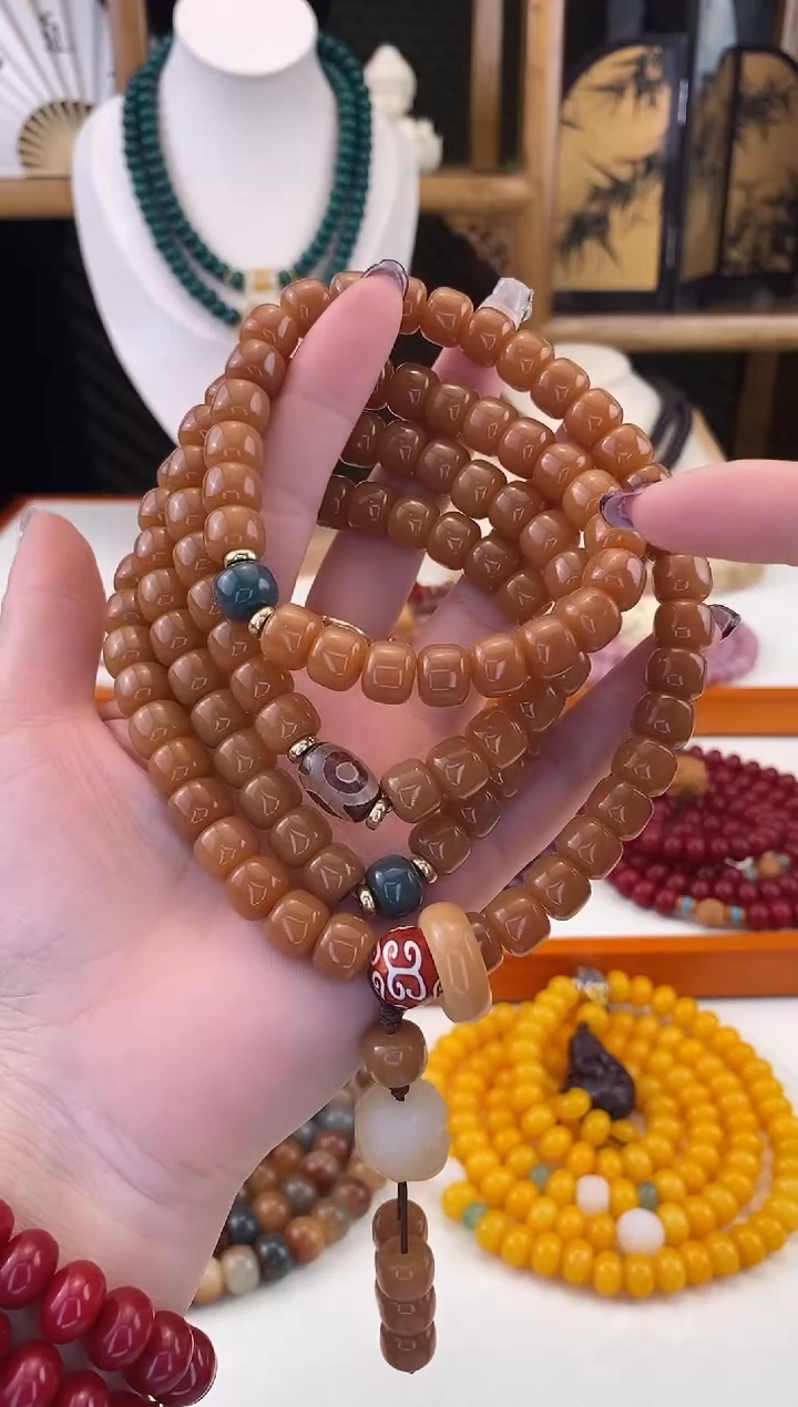 【闪购商品】菩提根/象牙果手串风化老料醒狮