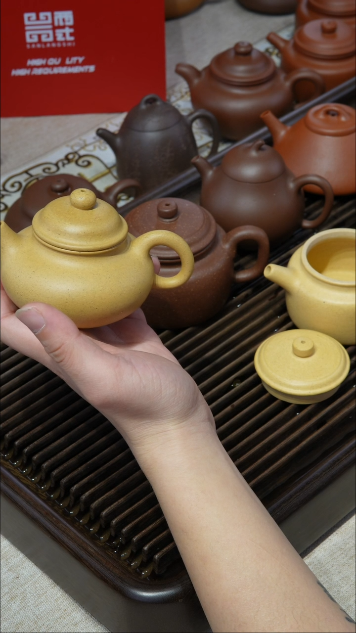 【闪购商品】紫砂茶壶台西本绿 容天