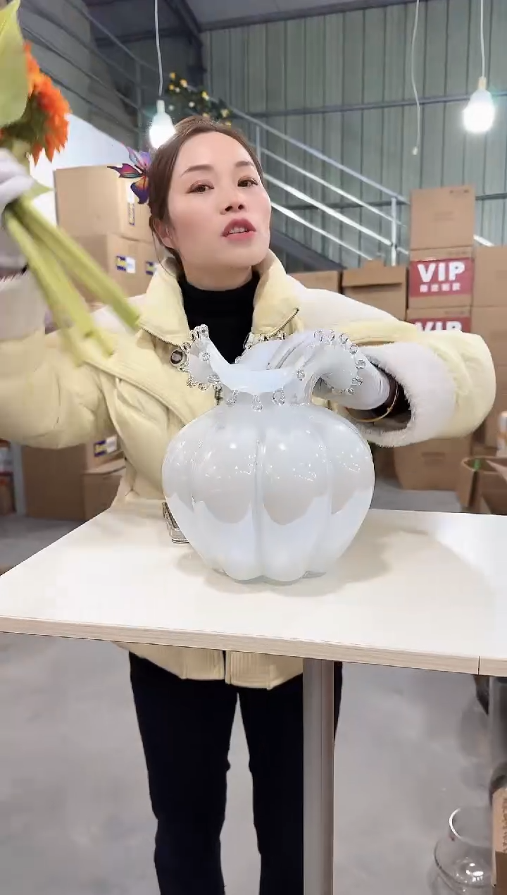 【闪购商品】无铅玻璃悠悠P-花器-65早