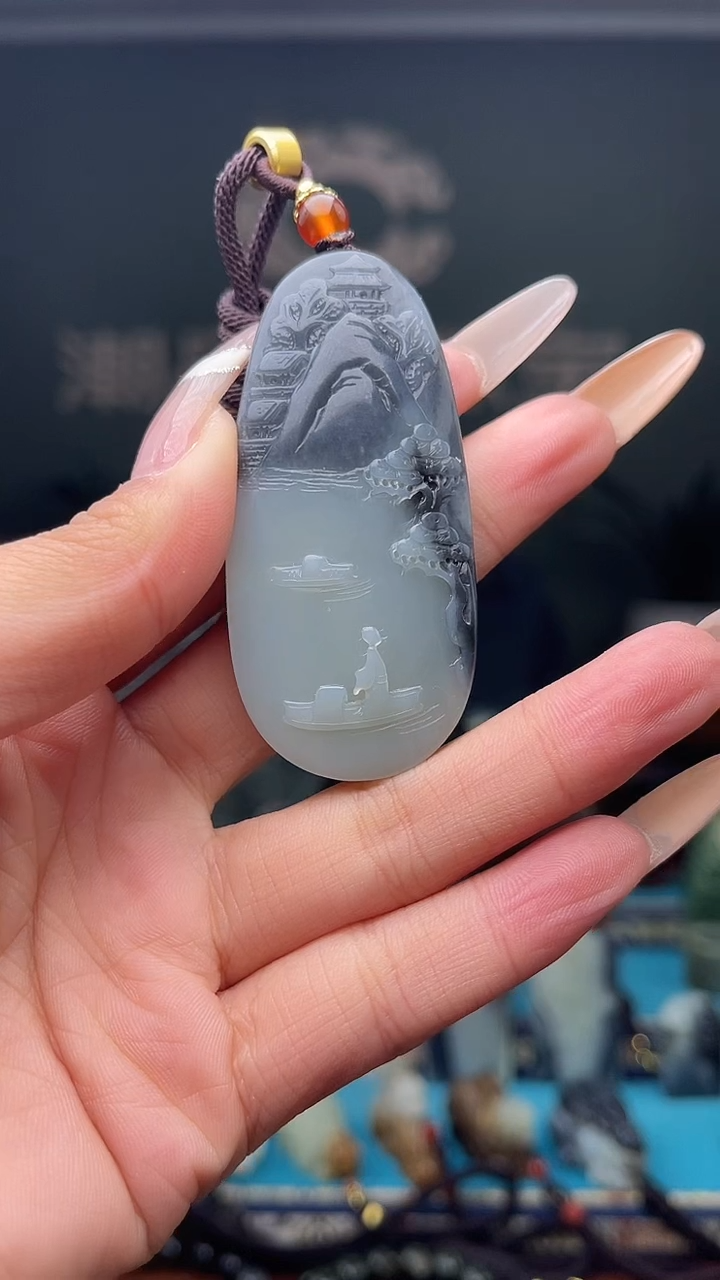 未镶嵌和田玉挂件1