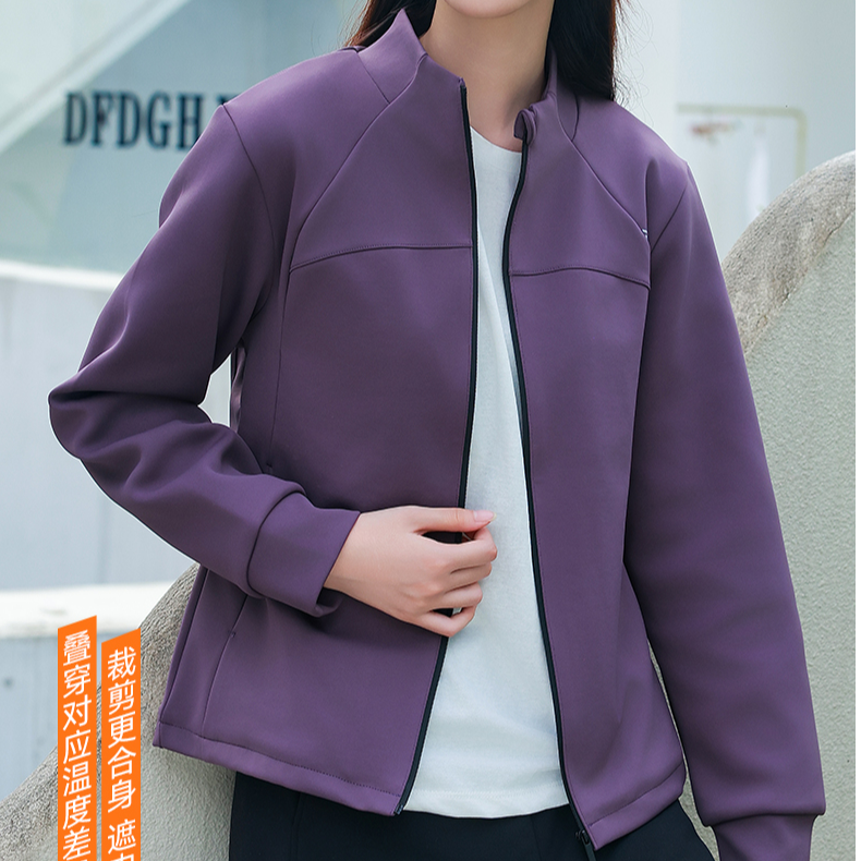 【小健妈妈专属】轻盈软糯暖感加厚立领外套62511