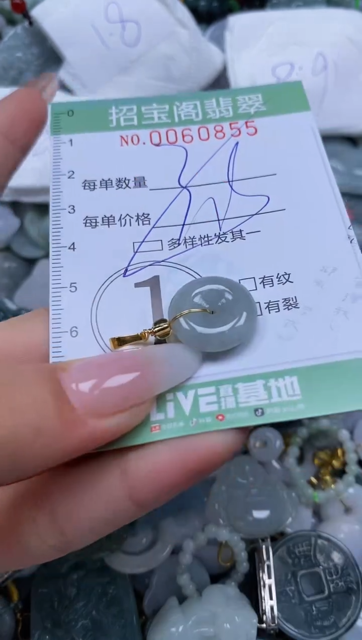 【闪购商品】翡翠颈饰未镶嵌闪购0060855多样性发其一